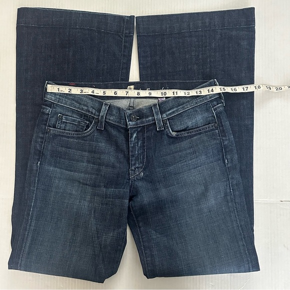7 For All Mankind “Dojo” the Lexie Petite Jeans Size 29 - Picture 8 of 12